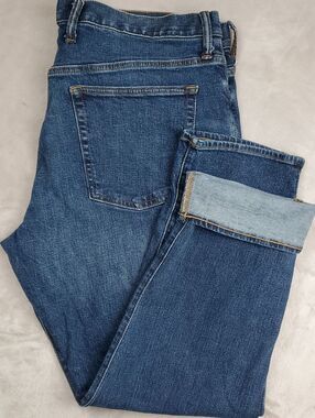 GAP | Men's 40x32 | Straight Taper Jeans | Dark Wash Indigo Denim